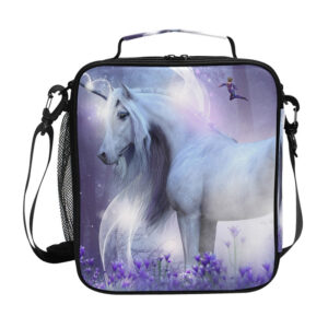 Sac à lunch pour bento licorne en nylon, neuf modèles