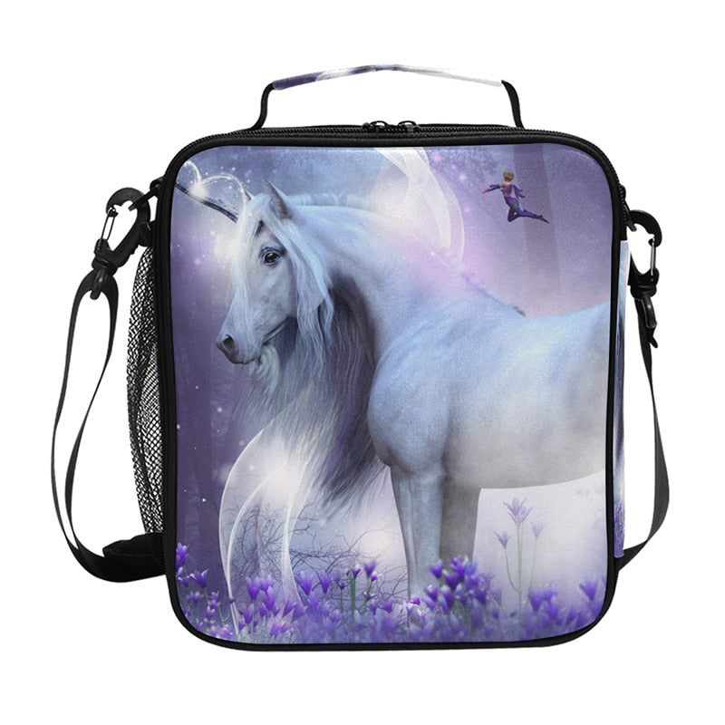 Sac à lunch pour bento licorne en nylon, neuf modèles
