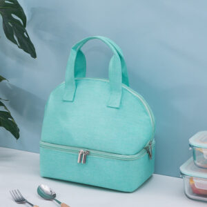 Sac à lunch pour goûter avec bandoulière amovible et poches filet