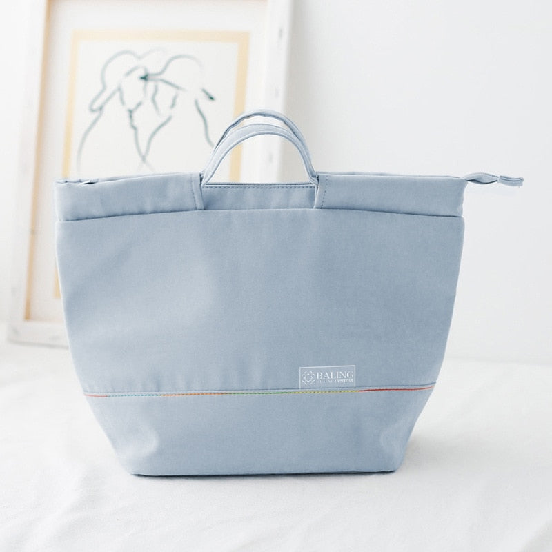 Sac isotherme repas Original en velours, quatre coloris