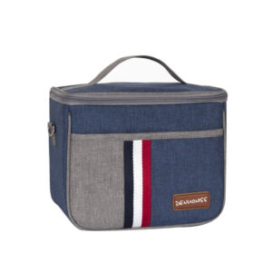 Sac repas isotherme en jean, six styles, doublure aluminium