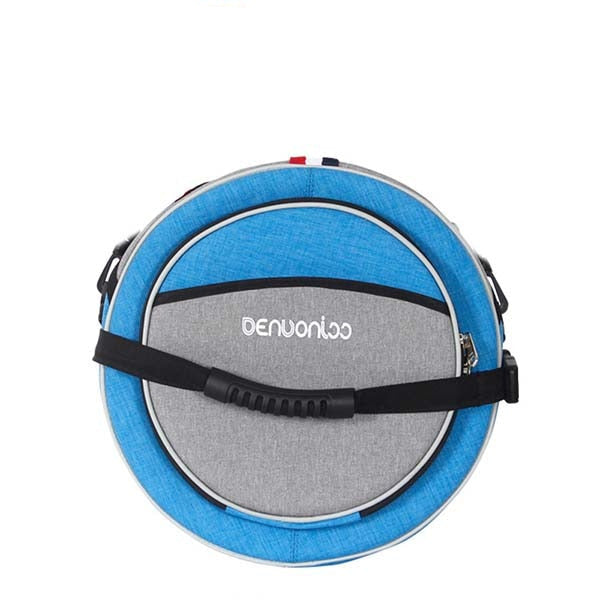Sac isotherme rond pour bento en polyester, trois coloris