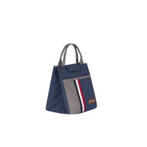 Sac repas isotherme en jean, six styles, doublure aluminium