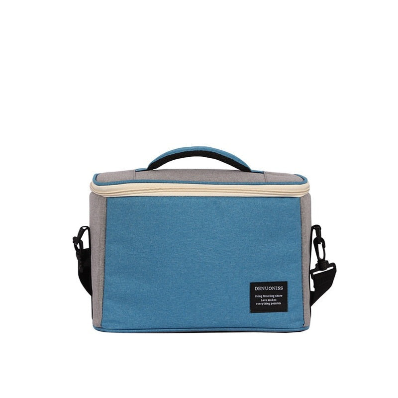 Lunch bag isotherme Chic en Oxford, trois styles au choix