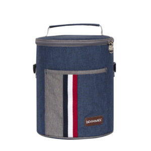 Sac repas isotherme en jean, six styles, doublure aluminium