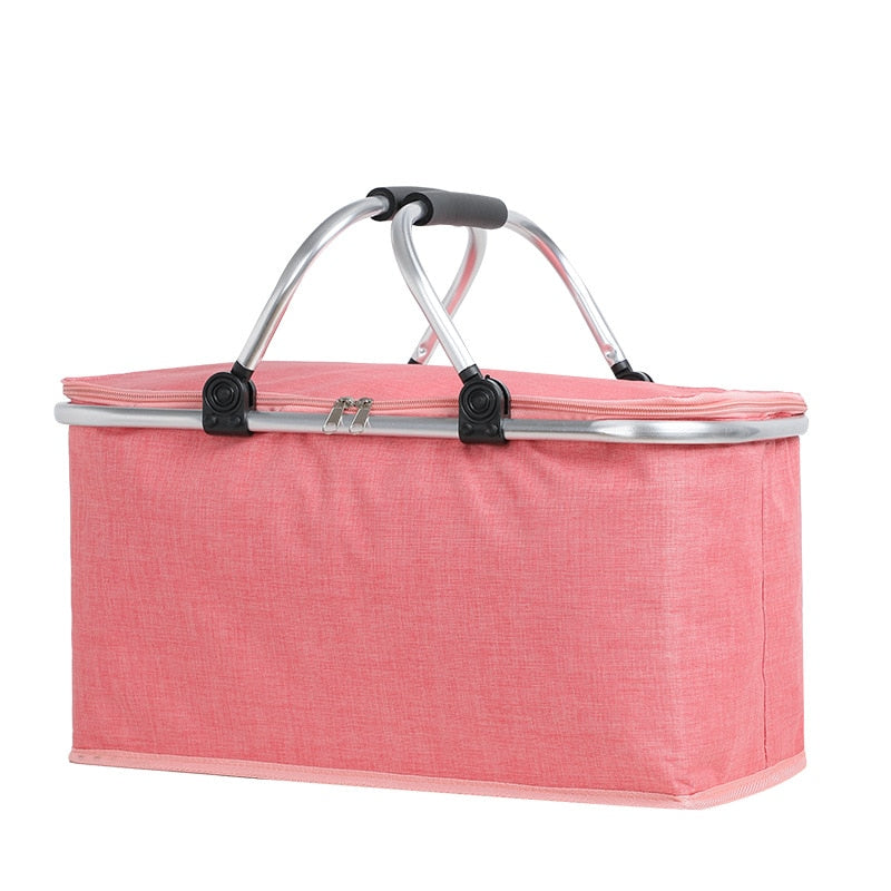 Panier pique-nique isotherme en polyester, 2 tailles