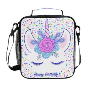 Sac à lunch pour bento licorne en nylon, neuf modèles