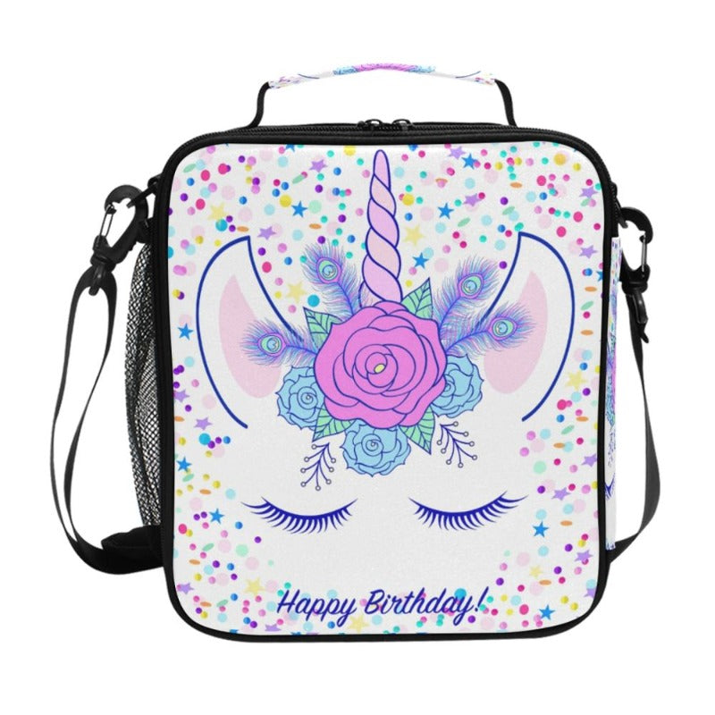 Sac à lunch pour bento licorne en nylon, neuf modèles