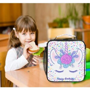 Sac à lunch pour bento licorne en nylon, neuf modèles