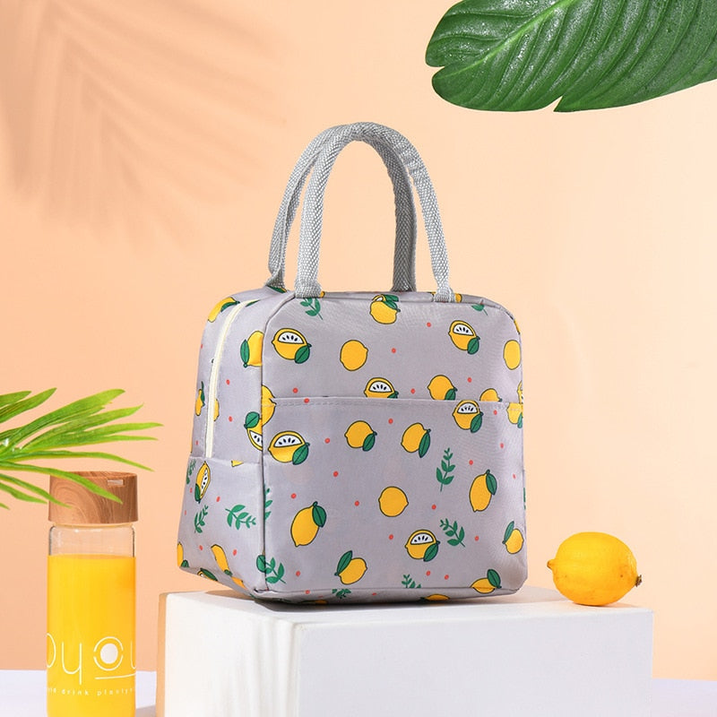 Sac à lunch chic résistant aux intempéries, bandoulière amovible