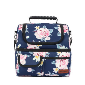 Sac isotherme repas pour lunch box en polyester, quatre coloris