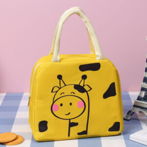Sac repas isotherme enfant Petits Animaux, six modèles, poche avant