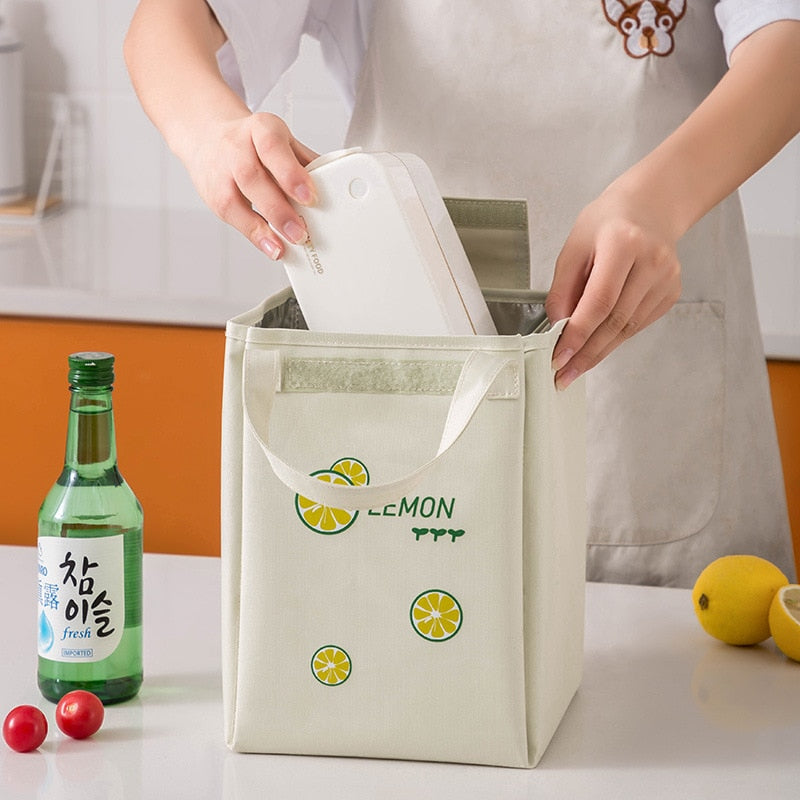 Lunch bag isotherme Chic en nylon, sept coloris