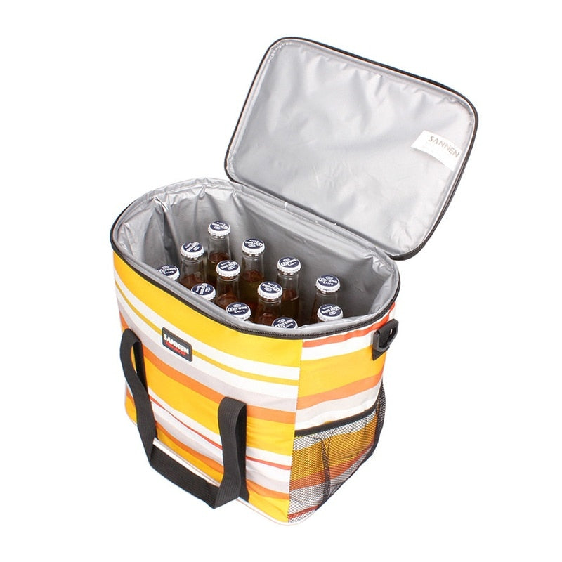 Sac isotherme repas 17 L avec poche avant et bandoulière