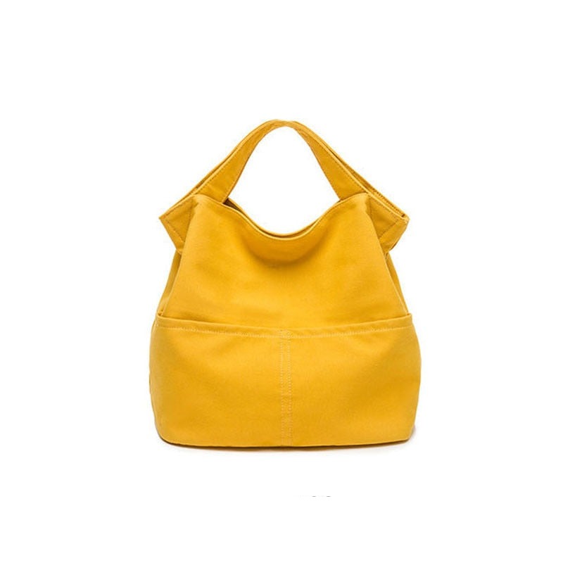 Sac à main repas isotherme Picnic en polyester, jaune ou rouge