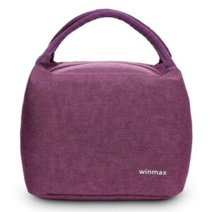 Sac à lunch isotherme pour femme, nylon et bandoulière réglable