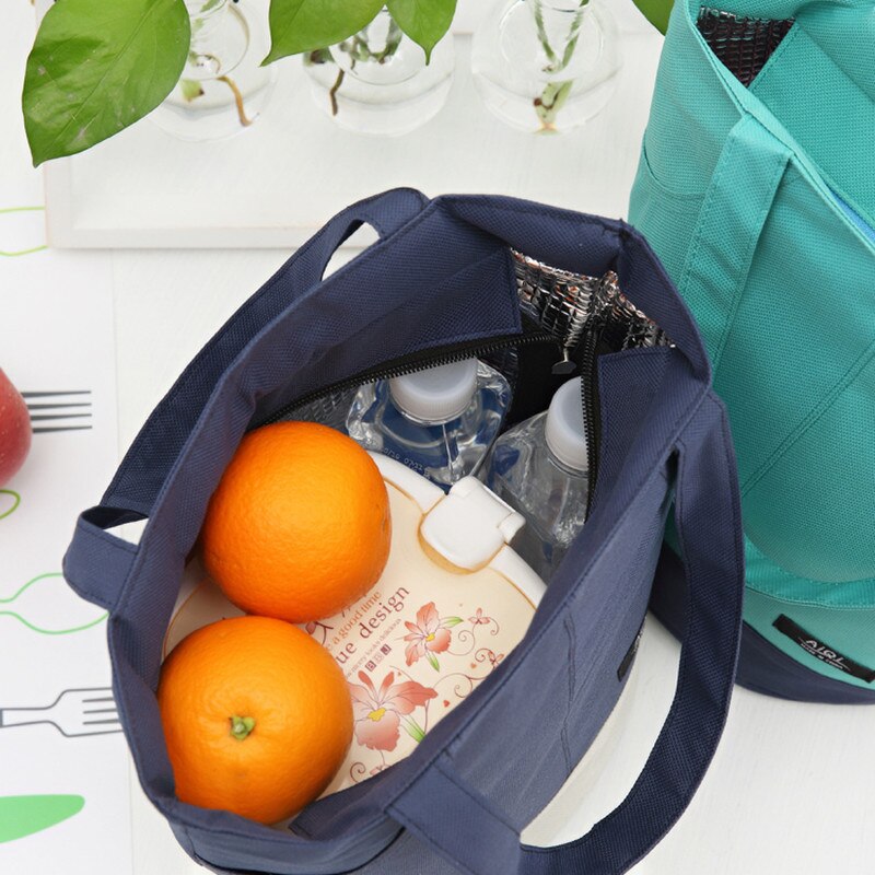 Sac à déjeuner isotherme fourre-tout en nylon imperméable