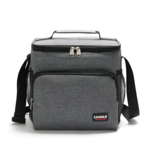 Sac isotherme lunch 12 L en Oxford avec poche extérieure