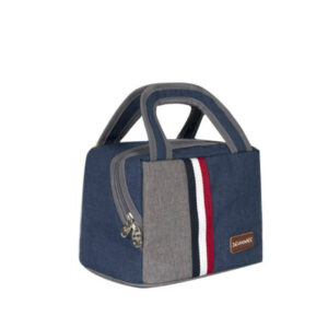 Sac repas isotherme en jean, six styles, doublure aluminium
