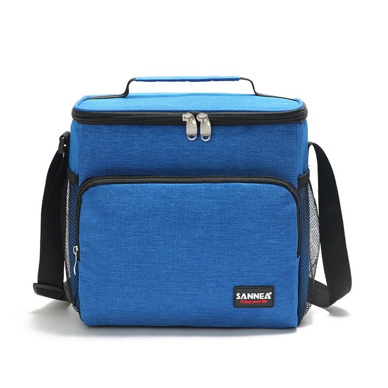 Sac isotherme lunch 12 L en Oxford avec poche extérieure