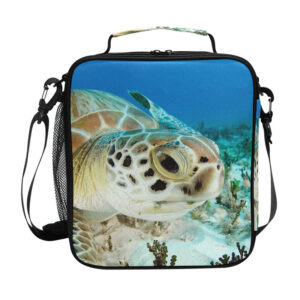 Sac à lunch enfant Petite Tortue en nylon anti-déchirure