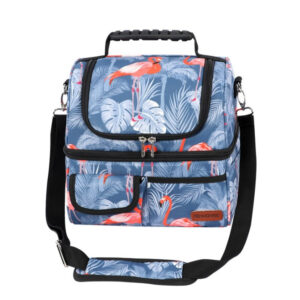 Sac isotherme repas pour lunch box en polyester, quatre coloris