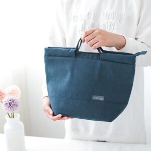Sac isotherme repas Original en velours, quatre coloris