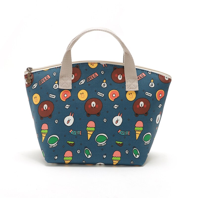 Sac à lunch isotherme 5 L en neuf styles, motifs animaux