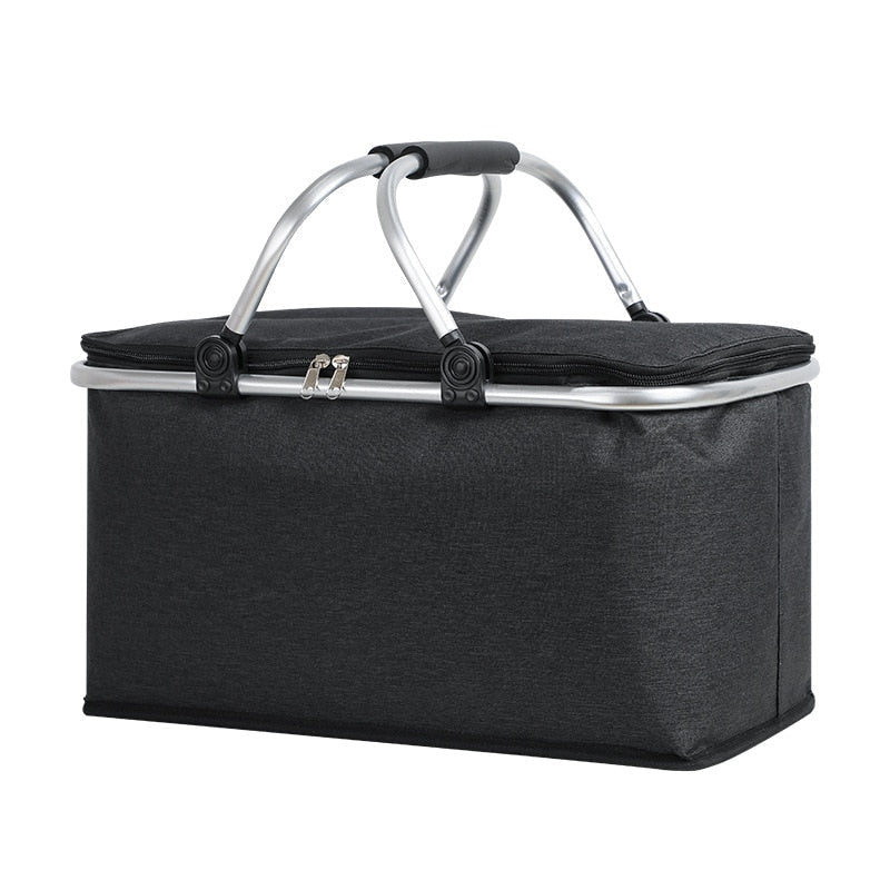 Panier pique-nique isotherme en polyester, 2 tailles