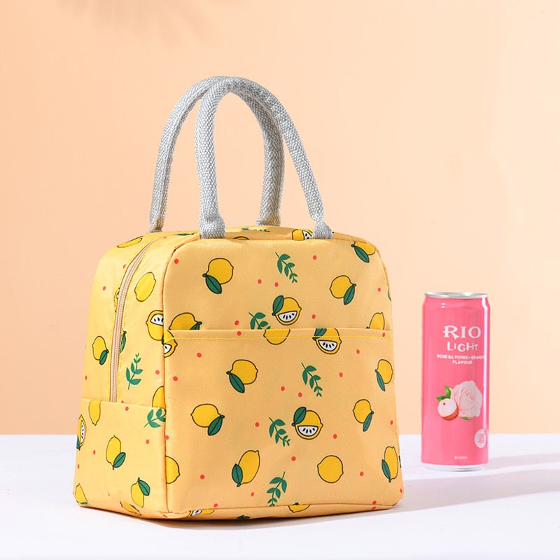 Sac à lunch chic résistant aux intempéries, bandoulière amovible