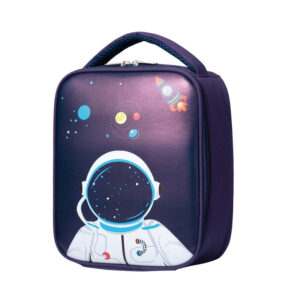 Sac pour lunch box enfant, format plat 25 × 21 × 8 cm, six animaux
