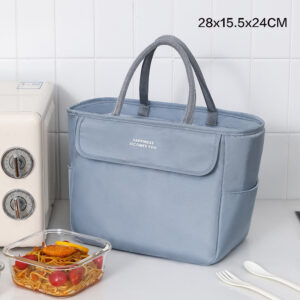 Sac à main isotherme Joli en nylon, quatre coloris, deux formats