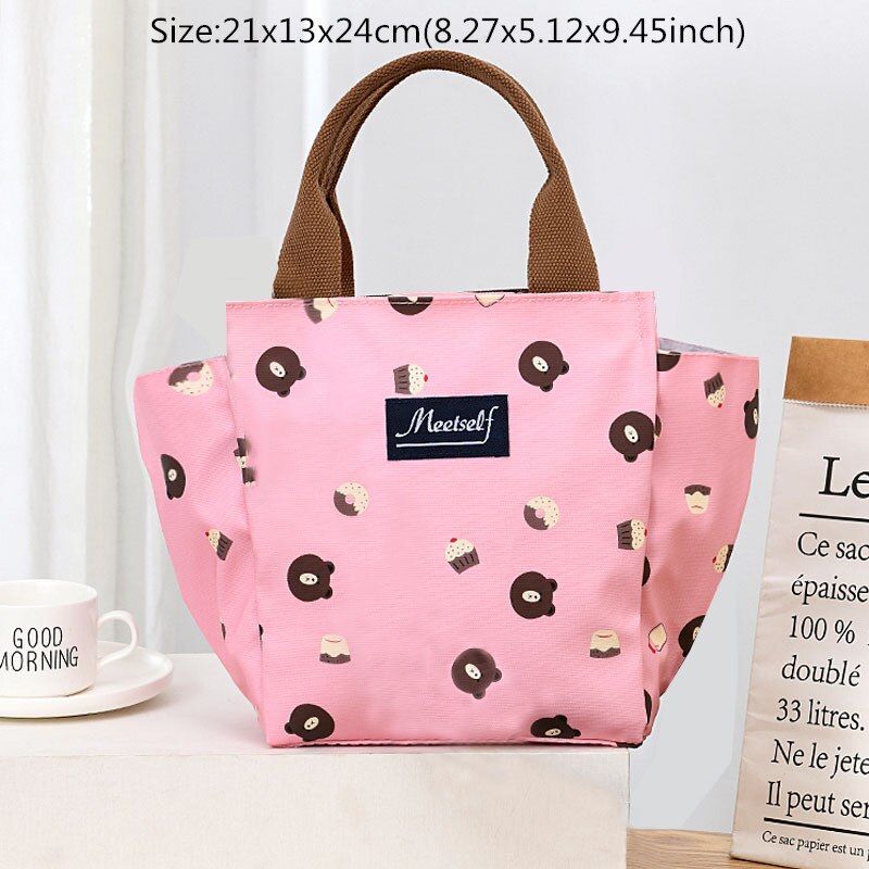 Sac à main isotherme repas pour femme, deux formats