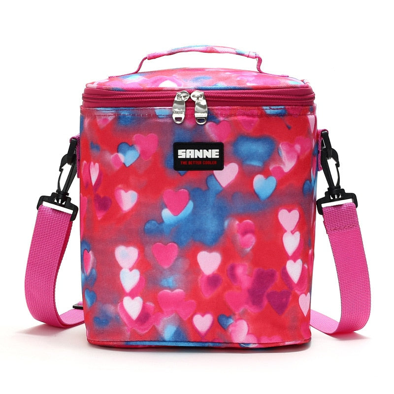 Sac à repas isotherme 7 L en nylon, huit styles au choix