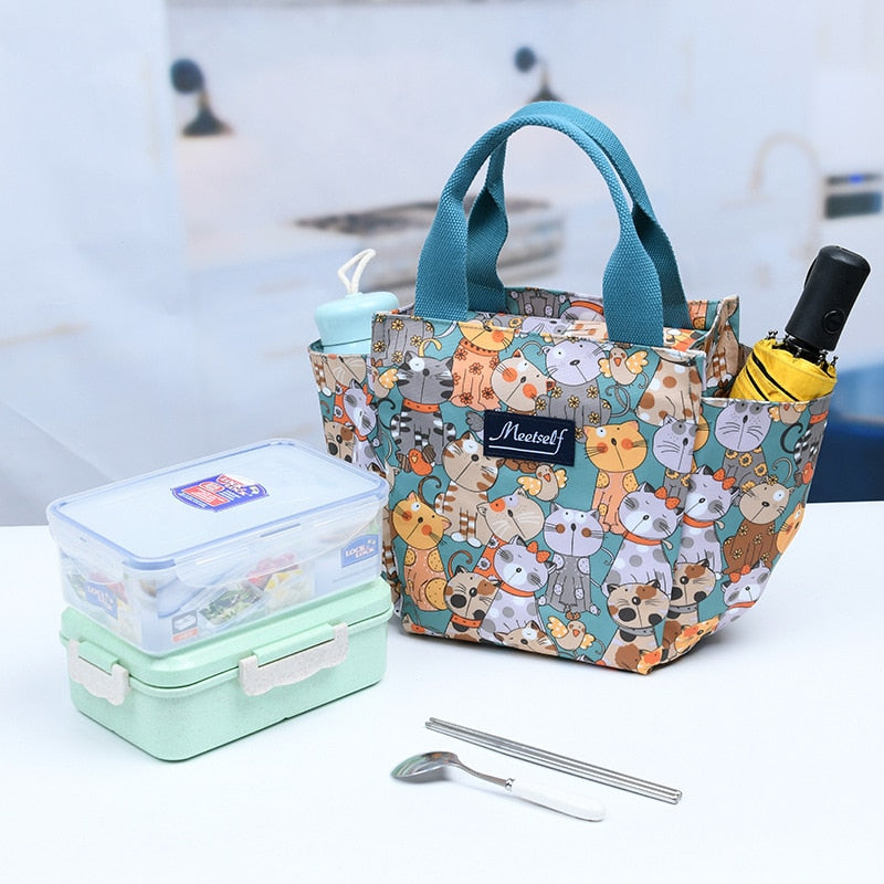 Sac à main isotherme repas pour femme, deux formats