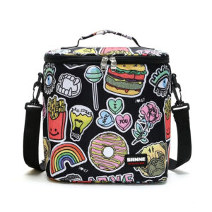 Sac isotherme repas 10 L en Oxford à sangle réglable, sept styles
