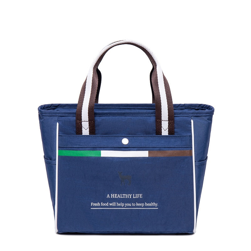 Sac isotherme repas élégant pour femme, six coloris
