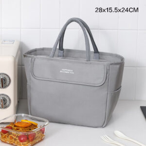 Sac à main isotherme Joli en nylon, quatre coloris, deux formats