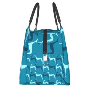Sac repas isotherme Lévrier, petit format pour enfant