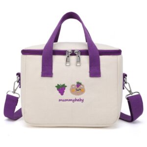 Sac à lunch isotherme 12 L en polyester ripstop, 6 coloris