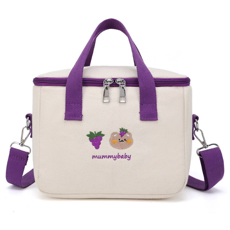 Sac à lunch isotherme 12 L en polyester ripstop, 6 coloris