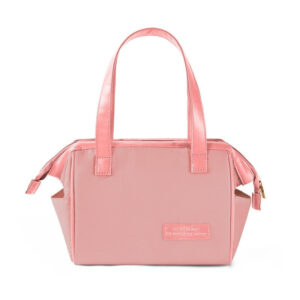 Sac isotherme lunch pour femme au style classe, noir ou kaki