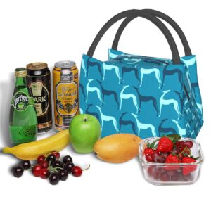 Sac repas isotherme Lévrier, petit format pour enfant