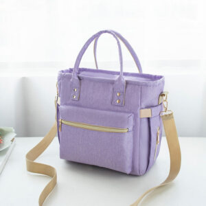 Sac à main isotherme multifonction en polyester, quatre coloris