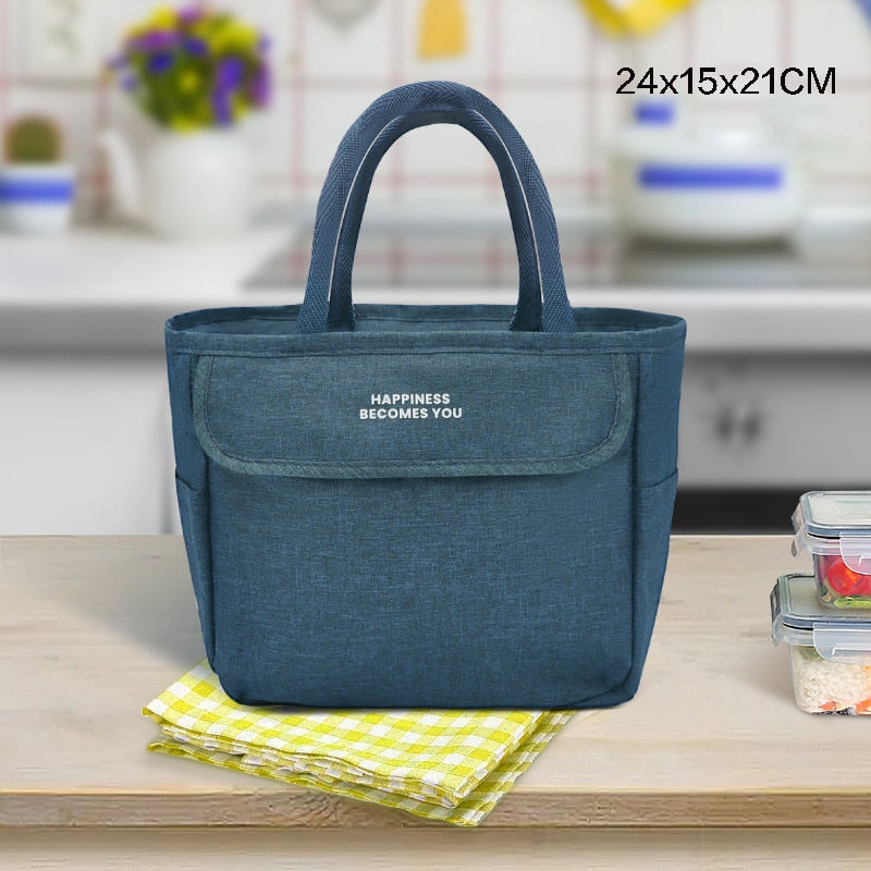 Sac à lunch isotherme Original en Oxford avec sangle d'épaule