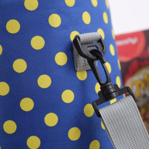Sac repas isotherme cylindre en polyester, trois tailles