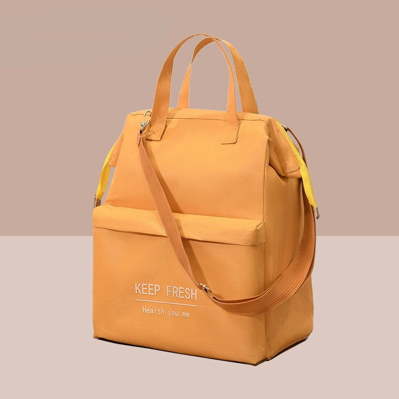 Lunch bag isotherme Chic en Oxford, avec ou sans sangle
