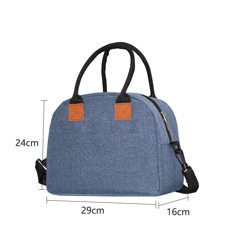 Sac à lunch fleuri, dix styles, doublure intérieure amovible