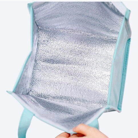 Sac isotherme repas pour snack, polyester et doublure PEVA