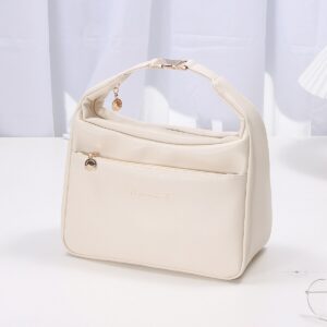 Sac isotherme repas d'allure cuir, trois coloris